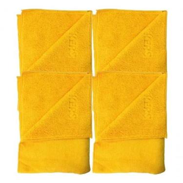 Imagem de 4 Flanelas De Microfibra Dual Loop 360gsm2 40x60cm Kers