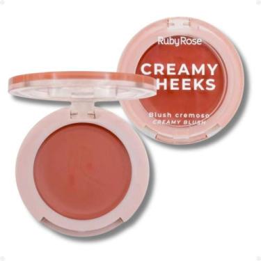 Imagem de Blush Cremoso Ruby Rose Creamy Cheeks Honey Glow HB-M02-4 5,5g