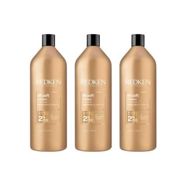 Imagem de Redken All Soft Argan Oil Kit 3 Shampoo 1000ml