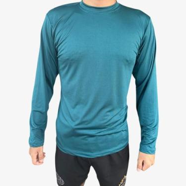 Imagem de Blusa UV adulto verde para moto boy entregador bike  - piccolo, m