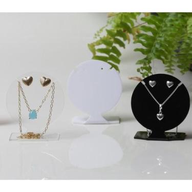 Imagem de 15 Expositor Display Joias Brincos Colar Bijuterias Acrílico - LRP