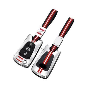 Imagem de Capa De Chave De Liga De Zinco Hyundai Ix35 I20 I30 Ix20 Elantra Accen