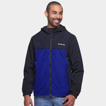 Imagem de Jaqueta Corta-Vento Hurley Range Masculina, Marinho, P