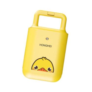 Imagem de IEUDNS Máquina de waffle, torradeira, aquecimento duplo, fácil limpeza para lanches de queijo torrado, grelha elétrica, prensa, sanduicheira