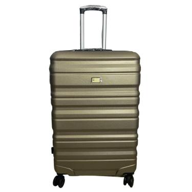 Imagem de Mala de Viagem Grande Rígida Bege 48x28x74cm Hinza