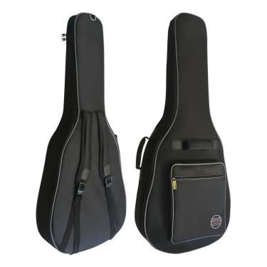 Imagem de 2X Bag Capa Violão Folk - Super Luxo Ch200 - Alcochoado