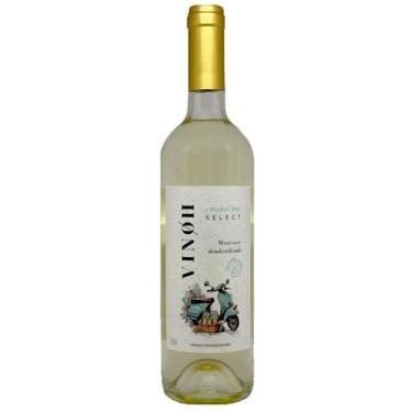 Imagem de Vinho Sem Álcool Branco Seco Moscato Vinoh Select - 750mL - Nacional -