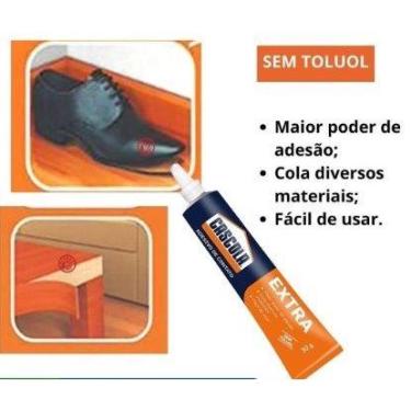 Imagem de Cola De Sapateiro Contato Cascola Extra Bisnaga 30g Forte