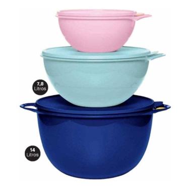 Imagem de Kit Tupperware Tigelas Criativas 3 Peças
