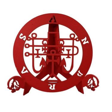 Imagem de Sigilo Magico Andras - Genérica, Vermelho