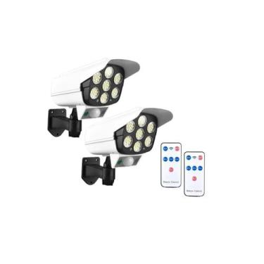 Imagem de Refletor solar LED externo de 180 W com sensor de movimento, pacote 2 