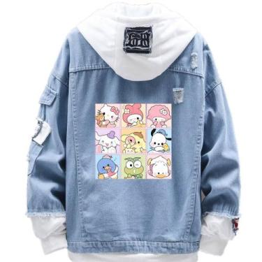 Imagem de Jaqueta jeans Loose Creative Design Sanrio Cinnamoroll Melody - SANMU