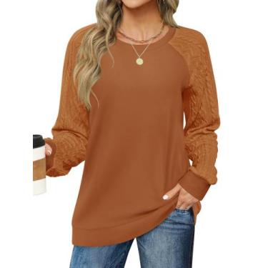 Imagem de Suéteres LOMON Fall for Women Camisetas Camisetas 2024 (XXL)