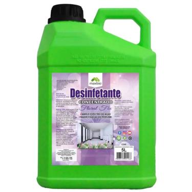 Imagem de Desinfetante Microbiologico Concentrado Floralfix 5L Biodegradavel Maxbio