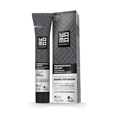 Imagem de Tintura Yama Nano Infus 60g Professional 7.17 Louro Médio Acinzentado