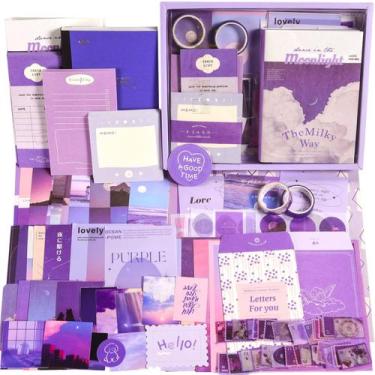 Imagem de Kit de suprimentos para scrapbooking OFFIGIFT Moonlight com 351 unidad