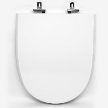 Imagem de Assento Sanitário Poliéster Para Louça Liss/Lift (Docol) Super Luxo Croma Sedile Branco