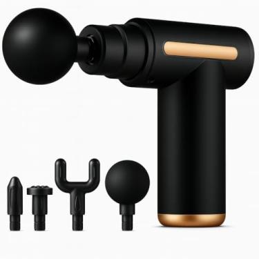 Imagem de Pistola Massageadora Profissional para Alívio de Tensão Muscular, Recuperação e Terapia Física, Diferentes Níveis de Intensidade