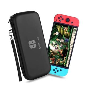 Imagem de Kit Estojo Protetor + Película de vidro para Nintendo Switch (Preto)