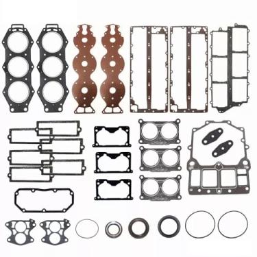 Imagem de Kit de junta de cabeça elétrica 64D-W0001-01 para motor de popa Yamaha 150-200HP V6 6R3-W0001-03