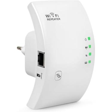 Imagem de Repetidor de Sinal Wi-Fi 1800m Premium | Amplificador de Internet Wireless Ultra Rápido | Expansor de Rede Roteador Sem Fio 2.4G 5G | Conexão Estável para Casa Escritório Notebook TV Console Amplo