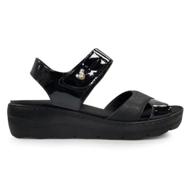 Imagem de Sandália Piccadilly Anabela SPA Palmilha Massageadora 568058