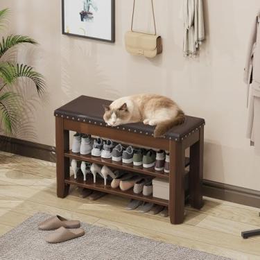 Imagem de Rosedate Banco de sapatos - 80 cm - marrom