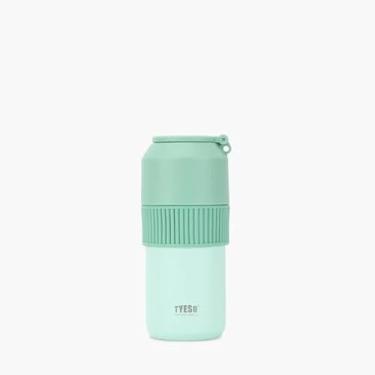 Imagem de TYESO - Refrigerador de Garrafa em Aço Inoxidável 350-680ml Isolador de Garrafa - Isolador de latas Adequado para Vinho e Várias Bebidas.(Verde)