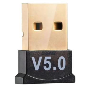 Imagem de Adaptador Bluetooth 5.0 USB Receptor Dongle Para PC Computador Notebook Compatível Com Fone De Ouvido Gamepad Impressora Mouse Teclado