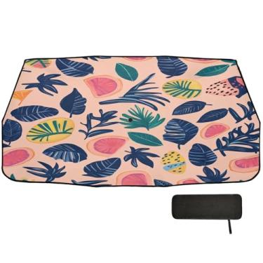 Imagem de Burbuja Guarda-sol para para-brisa de carro, frutas de plantas, dobrável, bloqueiam raios UV e calor solar, adequado para caminhonete Sedan SUV na maioria dos veículos