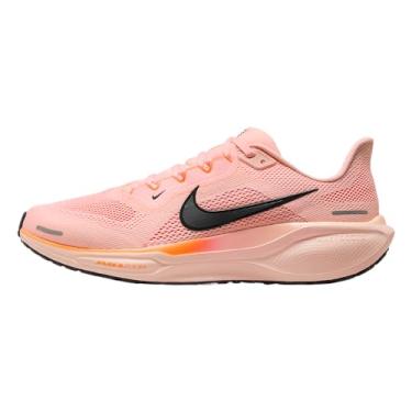 Imagem de Nike Pegasus 41 Tênis de corrida masculino (tom carmesim/coral lavado/laranja total/gridiron), Matiz carmesim/coral lavado/laranja total/gridiron, 39