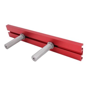 Imagem de WALFRONT Conjunto de Placa Defletora para Buraco de Cachorro, Bancada de Trabalho, Pista e Parada, Liga de Alumínio, Placa de Aplainamento para Projetos de Marcenaria