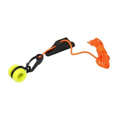 Imagem de Generic Kit para Recuperação de Peso de Downrigger, Amortecedor de Peso de Downrigger, com Guia de Cabo com Engate Rápido, Profissional, Laranja