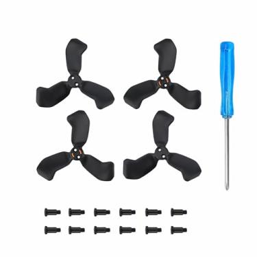 Imagem de SZZCNOX Neo 2 kits de acessórios de lâminas de hélice, 4 peças de reposição para drone DJI NEO 2 (preto)
