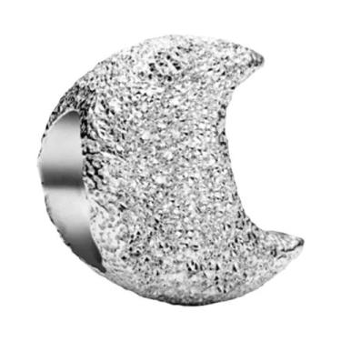 Imagem de Pingente Retro De Coração Com Lua E Caveira Prateada Para Mulheres, Pu