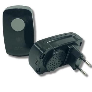 Imagem de Campainha sem fio preta agl