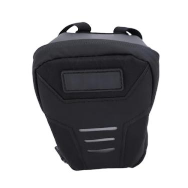 Imagem de HUIOP Bolsa de Selim de Bicicleta 0,3L Com Alça Segura, Zíper à Prova Chuva.Bicicletas para Adultos, Ferramentas para Armazenamento Pneus Sobressalentes Segurança Em (22 * 10,5 * 12)