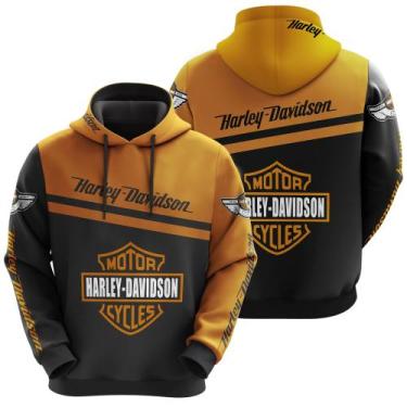 Imagem de Blusa De Moletom Harley Davidson Motorcycles Moto, Estampado, 12, Unis