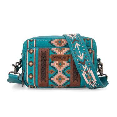 Imagem de Bolsa tiracolo Montana West Wrangler Boho Aztec Feminina