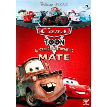 Imagem de DVD Cars Toon As Grandes Histórias do Mate - Disney Pixar
