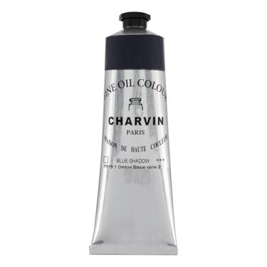 Imagem de Tinta a óleo Charvin Fine - Tinta a óleo francesa profissional de luxo, exibindo os pigmentos da natureza, consistência cremosa com vibração - Tubo único de 150 ml - Sombra azul