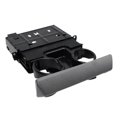 Imagem de aqxreight Substituição do Suporte de Copo do Painel para F-450 2005-2007 Ajuste Direto 5C3Z-2504810-AAD e 5C3Z2504810AAD ABS e Construção Metálica Inserção de Suporte para Bebidas de Fácil Instalação