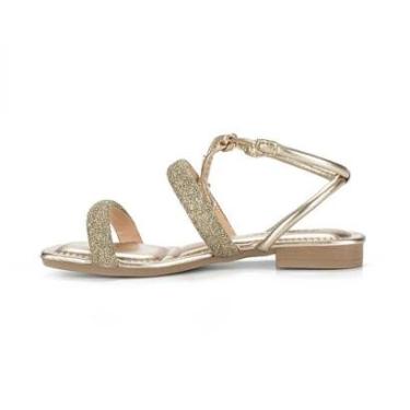 Imagem de Sandália Pink Cats Infantil Rasteira Com Amarração-Feminino