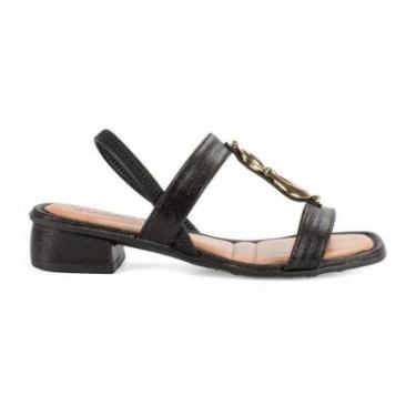Imagem de Sandalia Mississipi Calce Fácil Salto Baixo-Feminino