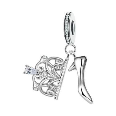 Imagem de Colar E Pulseira Femininos De Prata Esterlina 925 Com Pingente De Coro