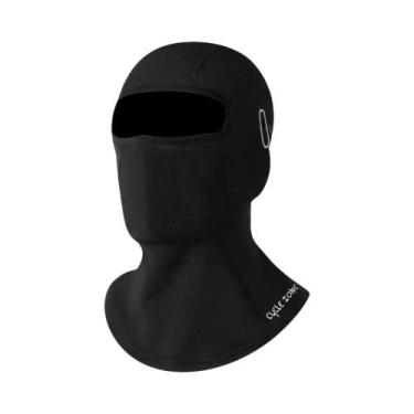 Imagem de Balaclava De Motocicleta Corta-Vento Quente, Máscara Facial Completa R