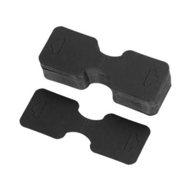 Imagem de 50 Cartões Dobráveis De Papel Kraft Para Exibição De Joias DIY: Colare