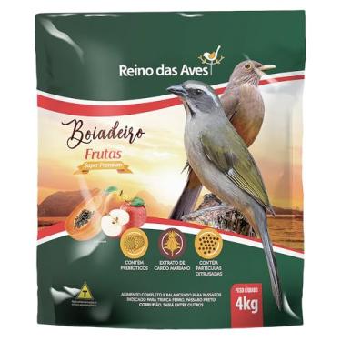 Imagem de Ração Reino das Aves Boiadeiro Frutas para Pássaros