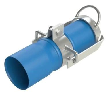 Imagem de Ponta Macho Com Engate Metalico Ou Engate Sela Para Tubo De Pvc Asperbras Tamanho 125mm