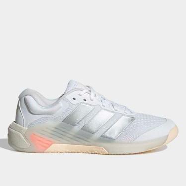 Imagem de Tênis Adidas Dropset 4 Power Trainer Feminino, Prata, 34